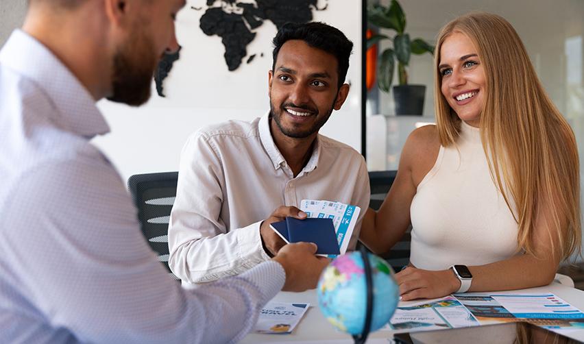 A group of foreign nationals receiving their passports after investing in the right project.