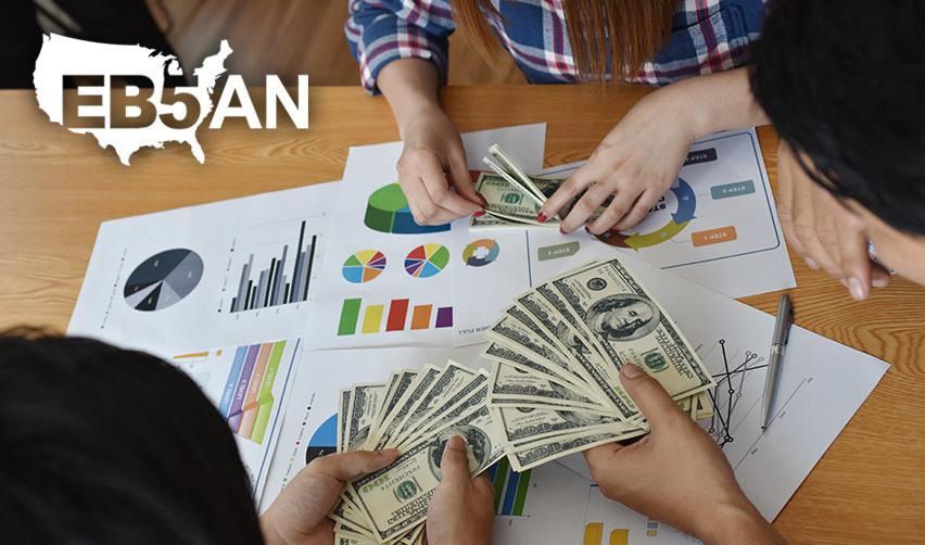 A group of project developers using EB5 money for their project, with the EB5AN logo on the corner.