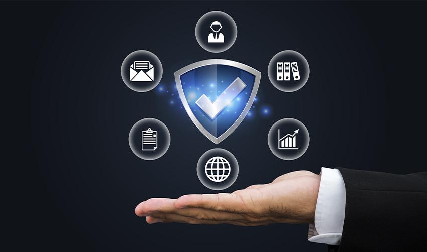 Graphic symbolizing security and stability, representing the long-term benefits of the EB5 visa for tech workers and families impacted by layoffs.