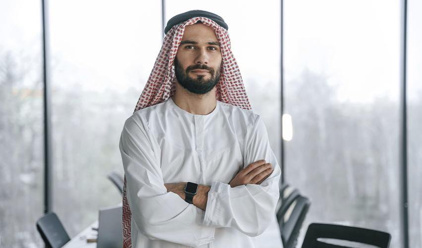 A confident emirati EB5 investor who became an Eb5 green card holder.
