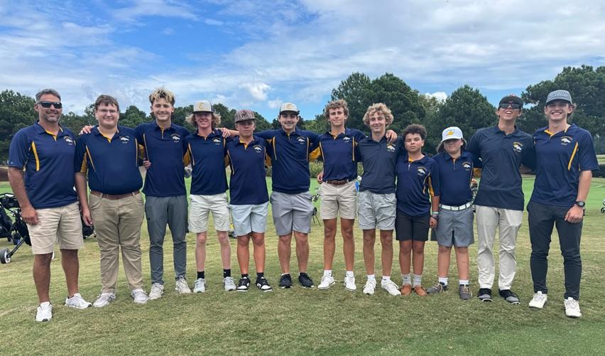 Northampton High School golf team hosted at Bay Creek, celebrating the school’s return to competition with its first home match in over a decade.