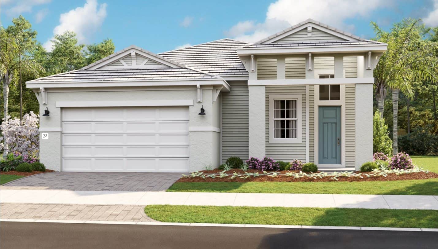 A house with a garage and a driveway